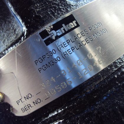 Parker PGP330 — peça que substitui a P33O