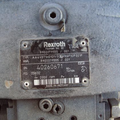 Rexroth bombas hidráulicas. reforma Motorep
